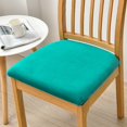 thumbnail image 1 of Funda de cojín de felpa Funda de cojín cuadrada de terciopelo de zorro Funda de asiento elástica Funda de silla Funda protectora Funda de silla de hotel para el hogar, 1 of 6