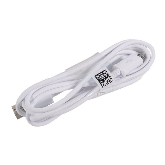 (5Ft/1.5M) Samsung Micro USB Fast Charging Data Sync Cable for Samsung Galaxy S3 S4 / S6 Edge Plus / Note 4, White