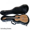 thumbnail image 3 of 24" Concert Python Pattern Leather Ukulele Case Black, 3 of 7