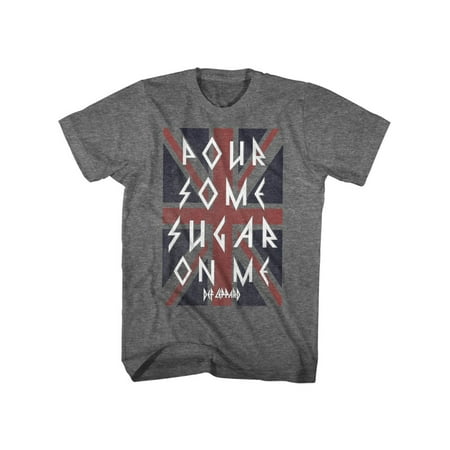 Heavy Metal Tree - Def Leppard 80s Heavy Metal Band Rock n Roll Pour Some Sugar Adult T-Shirt Tee