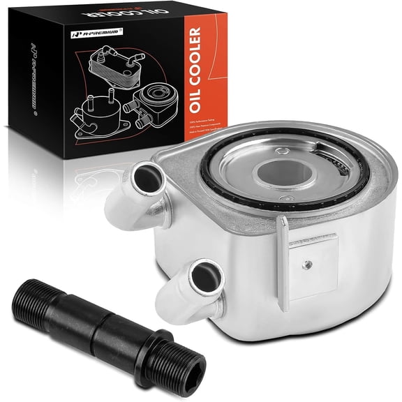 A-Premium Engine Oil Cooler Compatible with Ford Escape 2001-2007 Mercury Mariner 2005-2007 3.0L