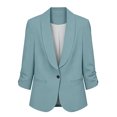 thumbnail image 3 of Grblisyd Girls Cropped Blazer Jacket Suit Jackets Kids Long Sleeve Formal Blazers Dress Coats 5-15 Years, 3 of 8
