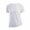 White, variant on Xpres Womens Short Sleeve Subli Plus Round Neck T-Shirt