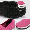 thumbnail image 4 of CHICVOMEY Womens Orthopedic Walking Shoes Breathable Knitted Mesh Loafers Air Cushion Arch Support Lightweight Jogging Shoes for Daily Walker Comfort Diabetic Friendly, 4 of 10