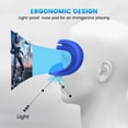 thumbnail image 4 of husxh 2 in 1 Silicone Facial Interface & Face Cover Pad Lightproof With Lens Protector Face Pad Mask & Face Cushion Sweatproof Washable Replacement for Meta/Oculus Quest 3 VR Accessories, 4 of 9