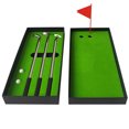 thumbnail image 4 of De Bolígrafos Para Palos De Golf Contiene 3 Putters Y 1 Juego De Deportes De Escritorio Con Bandera Mini Putters De Campo De Golf Para Entretenimiento En El Hogar Y La Oficina Eigraketly OD005213-00, 4 of 6