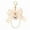 White, variant on Fashion Accessory Pearls Bows Tie Handbag Charm for Daily Use and Parties