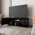 thumbnail image 2 of Wengue Finish TV Stand | Create Clean Space in Primary Area, 2 of 4