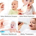 thumbnail image 5 of Baby Healthcare and Grooming Kit for Newborn Kids, 24PCS Upgraded Safety Baby Care Kit, Newborn Nursery Health Care Set, Baby Care Product (Grey White), 5 of 7