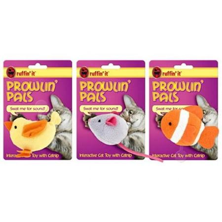 UPC: 0076158320604 | Westminster Pet Prowlin  Pals Cat Toy