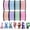 Macaron Color, variant on Printer Filament Bundle 1.75mm Multicolor Matte or Silk PLA Filament Printing Material for Halloween Thanksgiving Day Christmas Easter Holiday Crafting Decorations(Metallic Color)