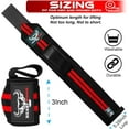 BEAST RAGE Weight Lifting Straps Wrist Wraps Fitness Padded Cotton