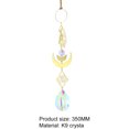 thumbnail image 3 of Crystal Dream Catcher Creative Chic Metal Rainbow Ornament para el dormitorio de la pared del hogar Tmvgtek Libre de BPA, 3 of 9