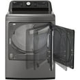 thumbnail image 4 of LG DLGX7801VE 7.3 cu.ft. Ultra Large High Efficiency Gas SteamDryer™ LG EasyLoad™ Door, Wi-Fi Enabled,  Graphite Steel, 4 of 8