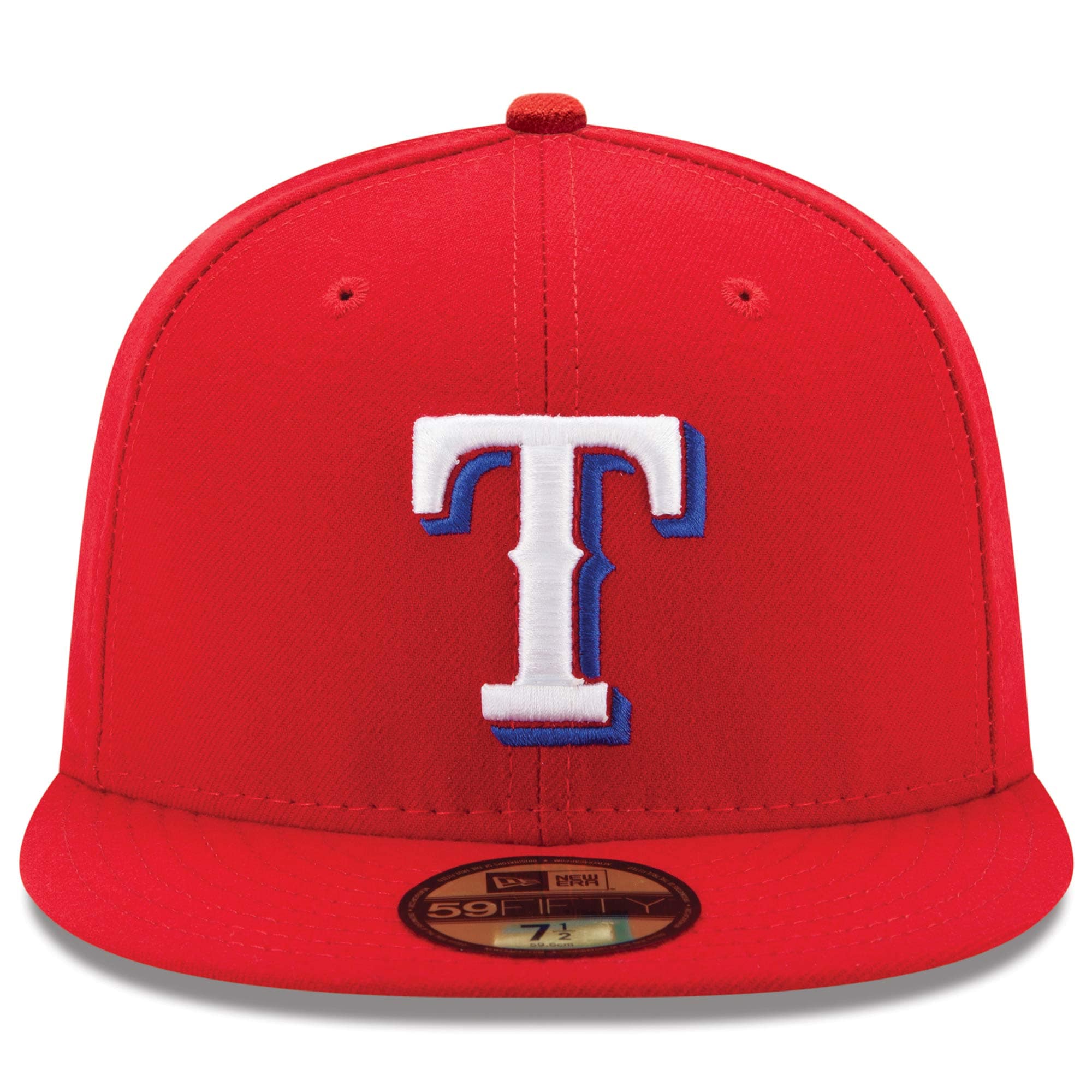 Men's New Era Red Texas Rangers Alternate Authentic Collection On-Field 59FIFTY Fitted Hat - image 2 of 4