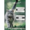 thumbnail image 4 of Collier pour Chat avec AirTag de Sécurité Réfléchissant et Clochette Détachable - Support de Traqueur pour Animal en Nylon Léger, Tour de Cou Ajustable 20-33 cm, Boucle de Sécurité Circulaire, 3 Bandes Réfléchissantes pour une Visibilité Nocturne, Sécuritaire, 4 of 7
