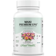 Maxi Health Premium EPO – Evening Primrose Oil with Flaxseed – Women’s Health & Menopause Support – 90 Capsules