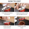 thumbnail image 3 of Stainless steel adjustable bottle opener, saving arthritis bottle opener, 0.98-4.13 inch bottle simple anti-skid bottle, 3 of 4