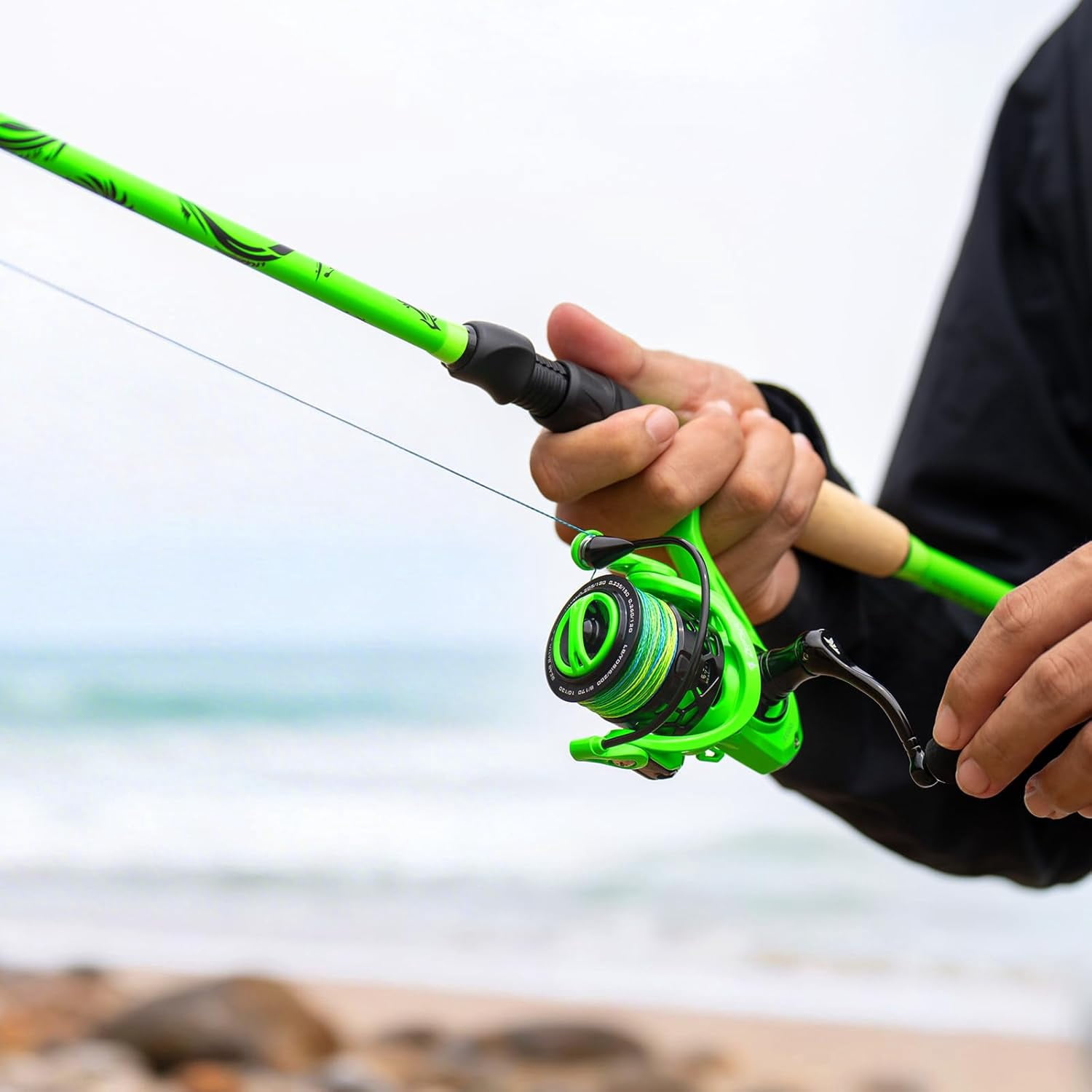 KastKing Zephyr Dual-tip Fishing Rod & Reel Combo, Dual Tips Section for Different Powers, IM6 Graphite 2Pc Blanks, KastFlex Technology, Rubber Cork Handle, Integrate Hook Keeper, 11 Models