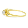 thumbnail image 4 of 14k Yellow Gold Freshwater Cultured Pearl And Diamond Ring, 4 of 8