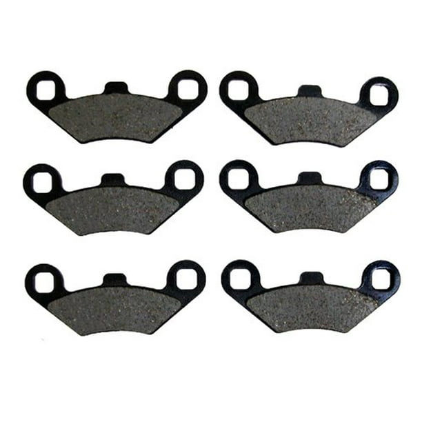 Fs 430 Front Rear Brake Pads Polaris Hawkeye 300 2x4 4x4 By Factory Spec Walmart Com Walmart Com