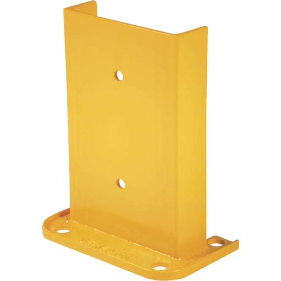 Vestil Structural Cast Rack Guard, 12in.H, 7 1/2in.W x 4in.D Usable Opening, Model# G8-12