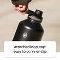 thumbnail image 4 of Thermoflask 50064 - Botella aislada con tapa para chug y pajitas, Azul Oscuro (Cobalt), 40 Oz (1182.94 ml), 4 of 9