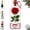 1pc-rose, variant on Recordable Christmas Tree in a Bottle Ornament, 1pc Voice Recorder Keepsake for Christmas Home Decor Display, 7.87in