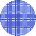 thumbnail image 1 of Ahgly Company Indoor Square Patterned Blue Ribbon Blue Area Rugs, 3' Square, 1 of 1