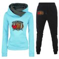 thumbnail image 1 of Puntoco Moda Mujer Otoño Invierno Trajes Chándales Impresión Manga Larga Jersey Sudaderas Pantalones Traje Liquidación Puntoco Puntoco-1611, 1 of 2
