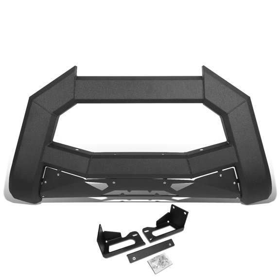 J2 Engineering For 1999 to 2007 F250-F550 Super Duty 2000 to 2004 Excursion Textured Black Square Frame Front Bumper Grill Guard