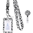 thumbnail image 1 of CSChome Badge Holder With Removable Lanyard Retractable Badge Holder: Versatile Lightweight Holder with Reel Clip for Nurses, Teachers, Office Workers, 1 of 7