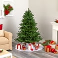 thumbnail image 6 of Nearly Natural 5' Green Spruce Artificial Christmas Tree Prelit 300 White Warm Lights, 6 of 7