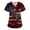59#(Multicolor), variant on 4th of July Scrubs Tops for Women Patriotic Short Sleeve 250th Anniversary Shirts 2026 American Flag Stars Patriotic Workwear Nursing Uniform (Deep Red,S)
