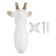 thumbnail image 2 of Wall Hook, Resin Animal Shaped Coat Hat Hook 3D Creative Embedded Multipurpose Colourfast Coat Hooks For Bag, Towel, Key, Wall, Hook Rack, Bathroom Entryway, Decorative Gift, 2 of 8