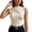 Beige, variant on Active Tops Women Athletic Wear Short Sleeve Womens T Shirts Long Sleeve Tech Pack Loose Fit Womens Summer Shirts Short Sleeve Shirt Compression Shirts for Women Long Sleeve Brown S