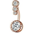 thumbnail image 1 of Iumwxz Belly Button Updated S Urgical Steel Belly Button Rings With Properly, 1 of 1