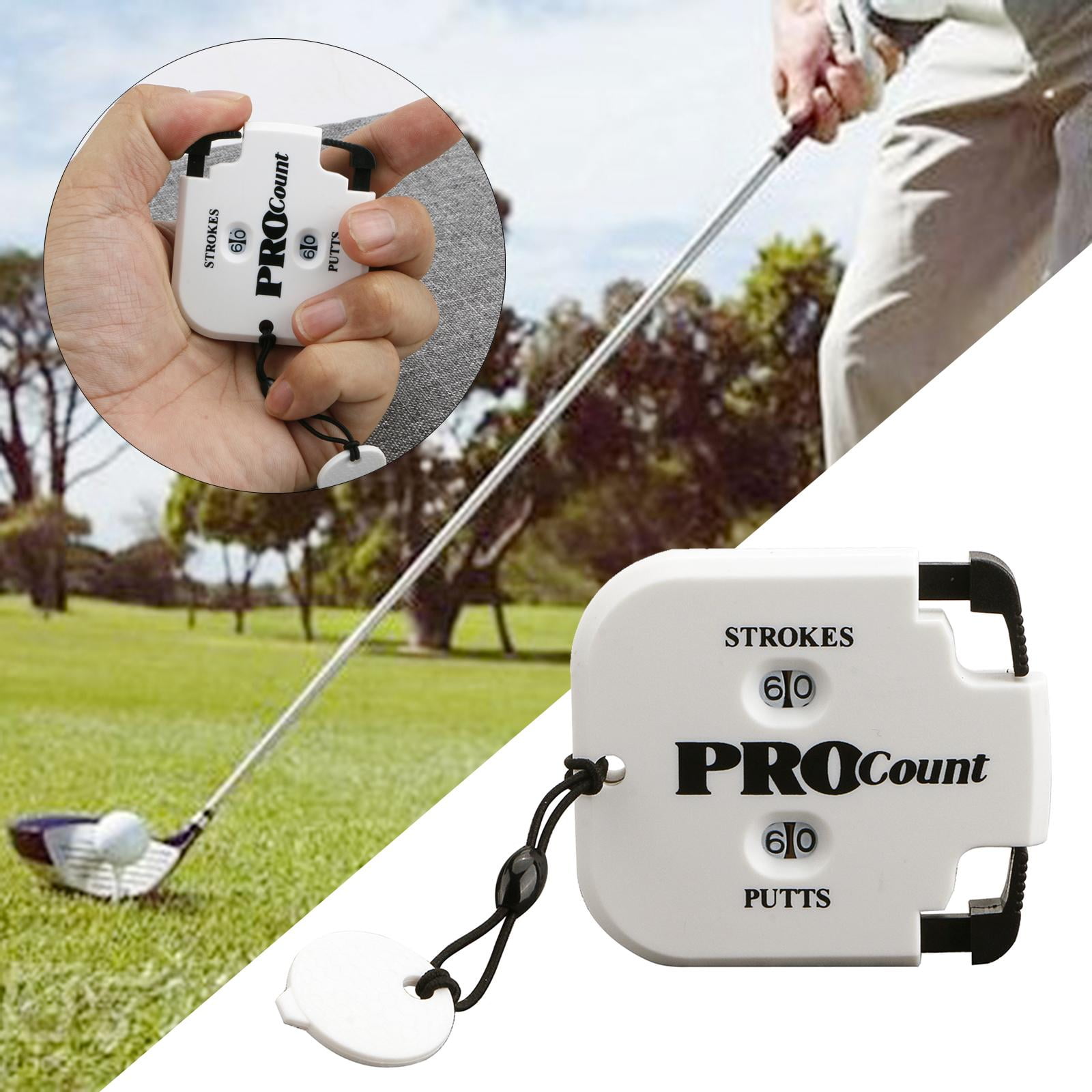 Golf Score Counter Scoring Device Small Accessories Two