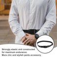 thumbnail image 5 of Topbathy Elastic Shirt Belt Stay with Strong Clipping Force for Shirt Locking and Wrinkle Prevention Black, 5 of 6