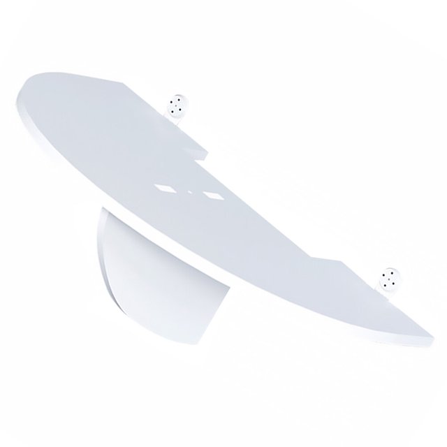 SKISUNO Installation Sans Clou Projecteur Support Suspendu PVC 1Pcs pour Usage Intérieur
