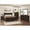 Cappuccino - 4-Piece, variant on Louis Philippe Panel Bedroom Set with High Headboard
