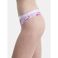 thumbnail image 2 of No Boundaries Micro Thong Panty, Women’s and Women’s Plus, Sizes S-XXXL, 2 of 3