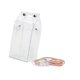 thumbnail image 4 of Bolsa de almacenamiento de PVC con correa para el hombro para muñecas, gran espacio de transporte, bolsa para peluches y objetos de colección., 4 of 7