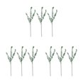 thumbnail image 3 of kurtrusly 3x Low Maintenance Artificial Flowers Enjoy Beautiful Decor Without Hassle green 3Set, 3 of 6
