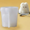 thumbnail image 4 of 2Pack 3D Cat Candle Mold Silicone DIY Mousse Cake Jelly Pudding Silica Gel Mold, 4 of 8