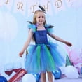 thumbnail image 2 of Gpaecead Christmas Tutu Dress For Girls Tulle Princess Birthday Party Dress For Toddler Girls Prom Ball Gown Blue, 2 of 7