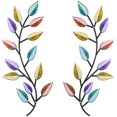 thumbnail image 1 of Advancent El metal decorativo de la pared deja el estilo único para la opción elegante y de moda del regalo de la decoración del hogar Decoración del hogar multicolor 2, 1 of 6