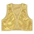 thumbnail image 3 of Linjinx Kids Boys Arabian Prince Outfits Street Rat Suits Sleeveless Vest Top with Pants 2 Piece Yellow 16, 3 of 6