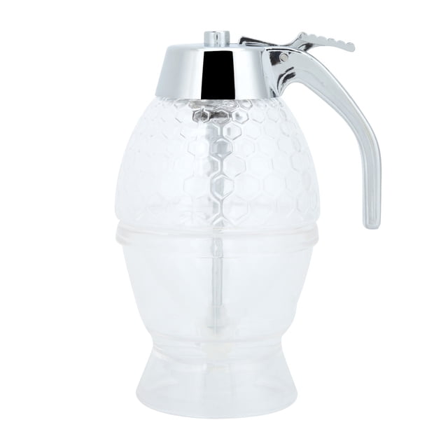Home Syrup Dispenser Honey Pot Vintage Container Honey Dispenser Distribution Tank for Home Kitchen Easy to Clean