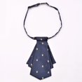 thumbnail image 3 of LinYooLi Reversible Bowknot Short Neck Ties Adjustable Pre-tied for Woman Business Uniform Bowtie Work Ceremony Accessories, 3 of 5